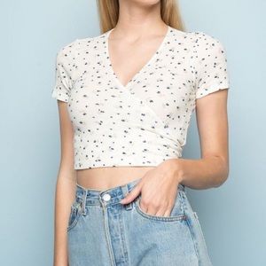 Tie crop top